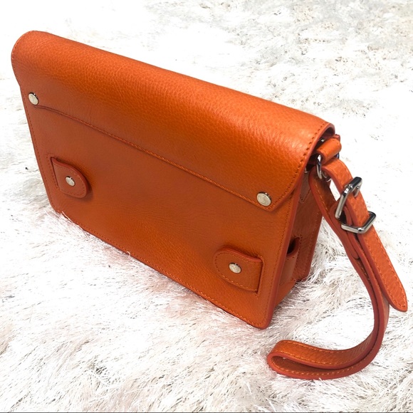 Proenza Schouler Orange Clutch Handbag - Picture 4 of 8